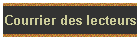 Courrier des lecteurs